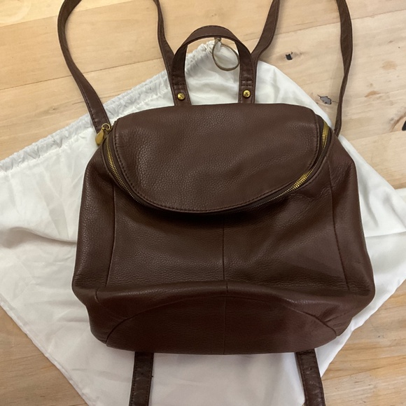 HOBO RIVER BACKPACK IN WALNUT PEBBLED BROWN/EXQUISITE main image 10